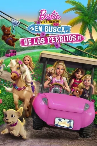 Póster de Barbie y sus hermanas: En busca de los perritos (2016) con Claire Margaret Corlett como Stacie (voice)