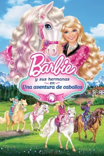 Póster de Barbie y sus hermanas en Una aventura de caballos (2013) con Claire Margaret Corlett como Stacie (voice)