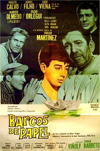 Póster de Barcos de papel