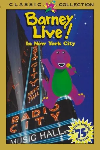 Póster de Barney Live! In New York City