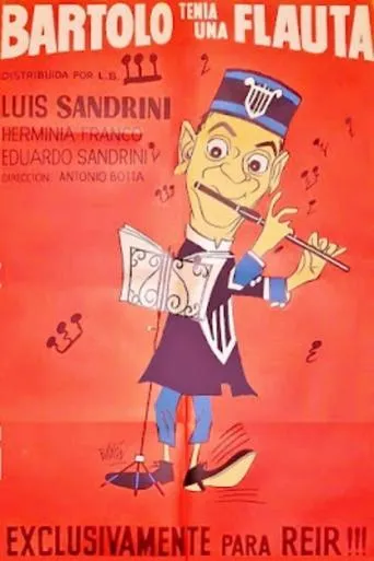 Póster de Bartolo tenía una flauta