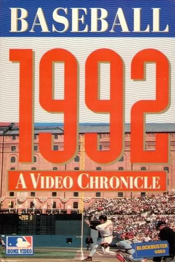 Póster de Baseball 1992: A Video Chronicle