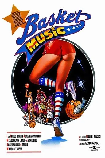 Póster de Basket Music (1979) con Jonathan Winters como H.S. / Harvey Tilson