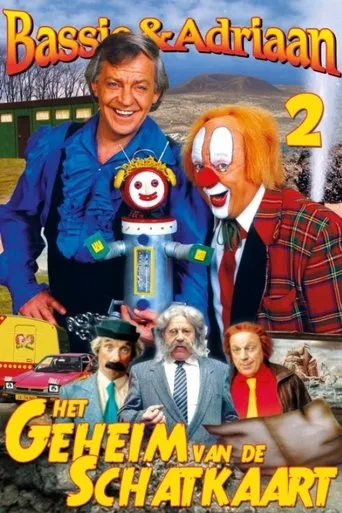 Póster de Bassie & Adriaan Het geheim Van De Schatkaart Deel 2
