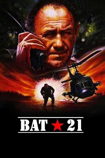 Póster de Bat 21 (1988) con Danny Glover como Capt. Bartholomew Clark