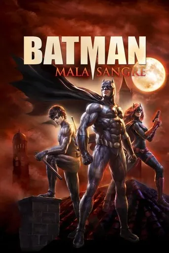 Póster de Batman: Mala sangre (2016) con Christine Lakin como Reporter (voice)