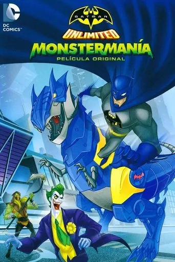 Póster de Batman Unlimited: Monstermania (2015) con Troy Baker como The Joker (voice)