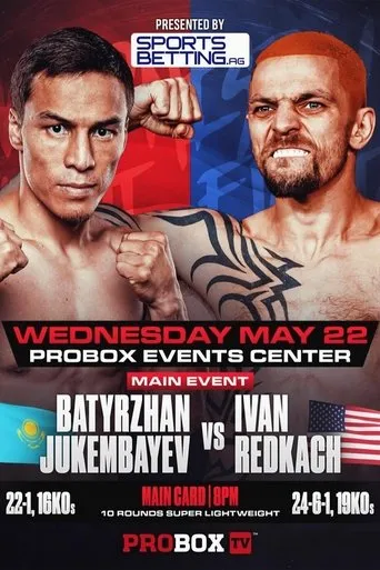 Póster de Batyrzhan Jukembayev vs. Ivan Redkach