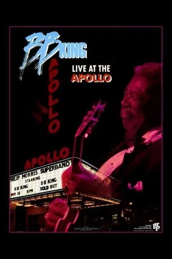 Póster de BB King Live at The Apollo