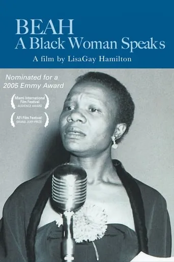 Póster de Beah: A Black Woman Speaks