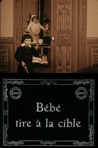 Póster de Bébé tire à la cible
