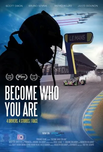Póster de Become Who You Are: 4 Drivers, 4 Stories, 1 Race