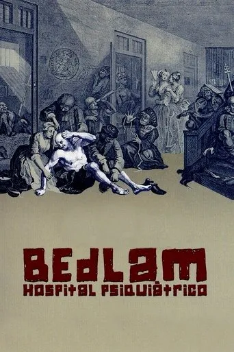 Póster de Bedlam, hospital psiquiátrico