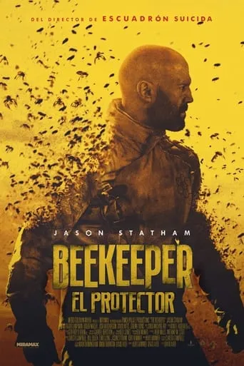 Póster de Beekeeper: El protector (2024) con Jemma Redgrave como President Jessica Danforth