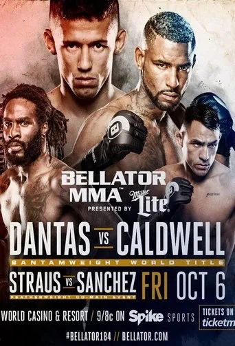 Póster de Bellator 184: Dantas vs. Caldwell