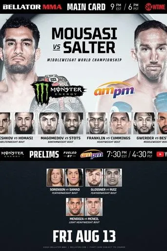 Póster de Bellator 264: Mousasi vs. Salter