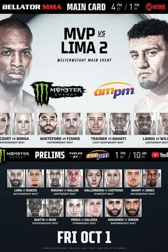 Póster de Bellator 267: Lima vs. MVP 2