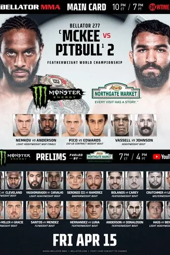Póster de Bellator 277: McKee vs. Pitbull 2