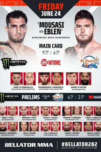 Póster de Bellator 282: Mousasi vs. Eblen