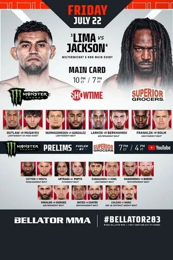 Póster de Bellator 283: Lima vs. Jackson