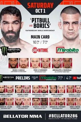 Póster de Bellator 286: Pitbull vs. Borics
