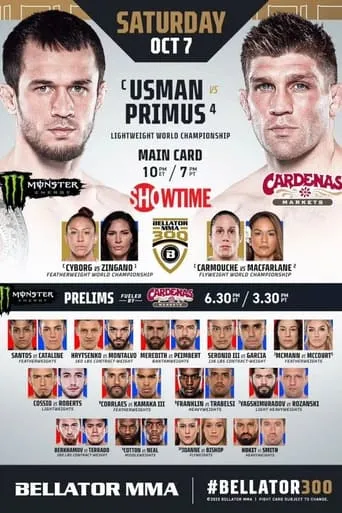 Póster de Bellator 300: Nurmagomedov vs. Primus