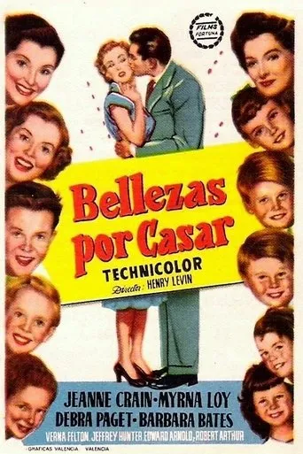Póster de Bellezas por casar (1952) con Jimmy Hunt como Fred Gilbreth (uncredited)