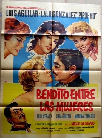 Póster de Bendito entre las mujeres