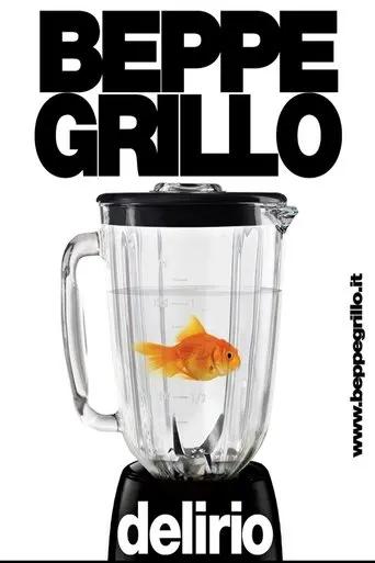 Póster de Beppe Grillo: Delirio Tour