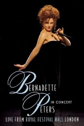 Póster de Bernadette Peters in Concert