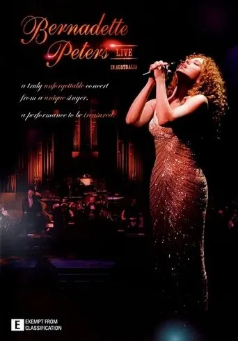 Póster de Bernadette Peters: Live in Australia