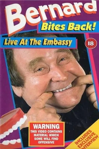 Póster de Bernard Manning Bites Back! - Live At The Embassy