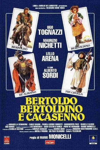 Póster de Bertoldo, Bertoldino e Cacasenno