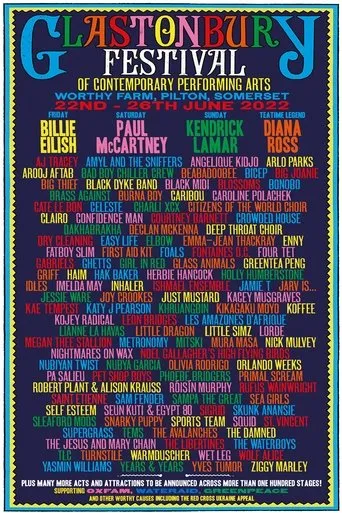 Póster de Best of Glastonbury 2022