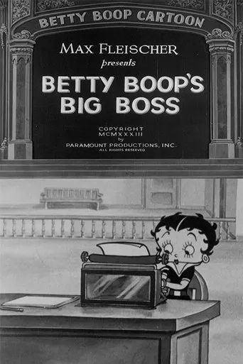 Póster de Betty Boop's Big Boss
