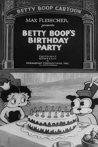 Póster de Betty Boop's Birthday Party