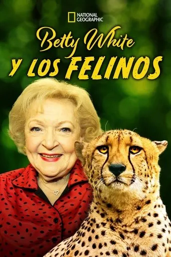 Póster de Betty White y los felinos