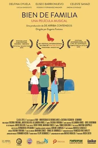 Póster de Bien de Familia, una película musical