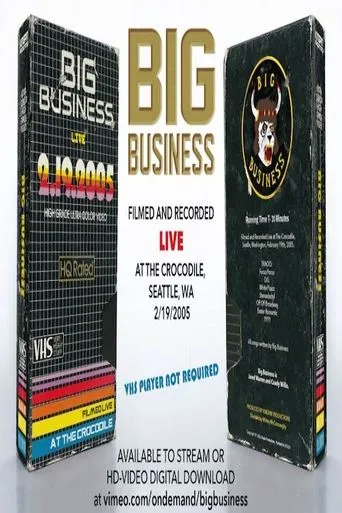 Póster de Big Business: Live At The Crocodile, Seattle, WA 2/19/2005