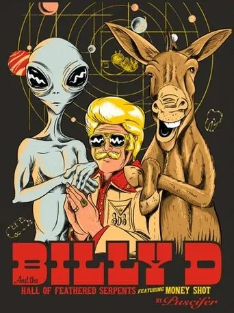Póster de Billy D and the Hall of Feathered Serpents featuring Money Shot by Puscifer