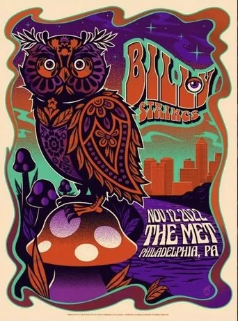 Póster de Billy Strings | 2022.11.12 — The Met - Philadelphia, PA