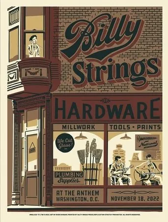 Póster de Billy Strings | 2022.11.18 — The Anthem - Washington, DC