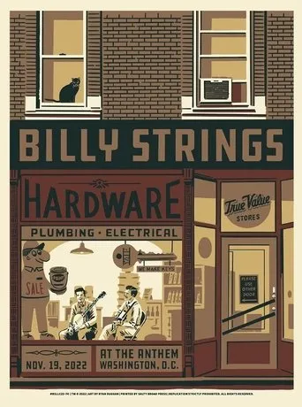 Póster de Billy Strings | 2022.11.19 — The Anthem - Washington, DC