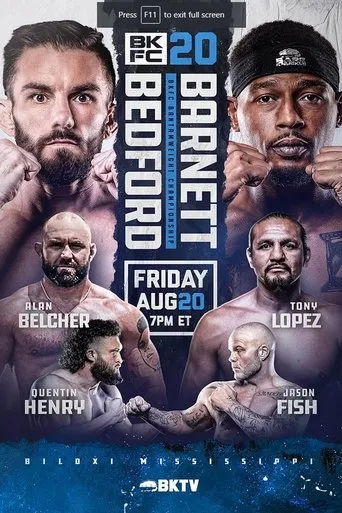 Póster de BKFC 20: Bedford vs. Barnett
