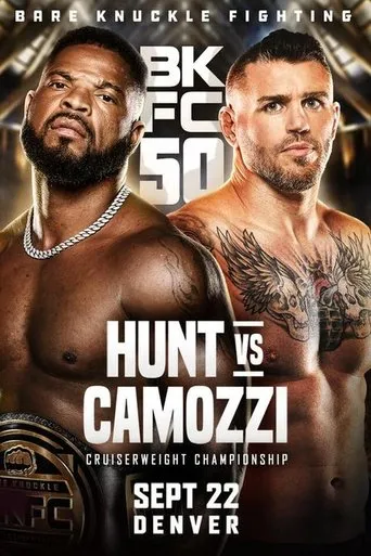 Póster de BKFC 50: Hunt vs Camozzi