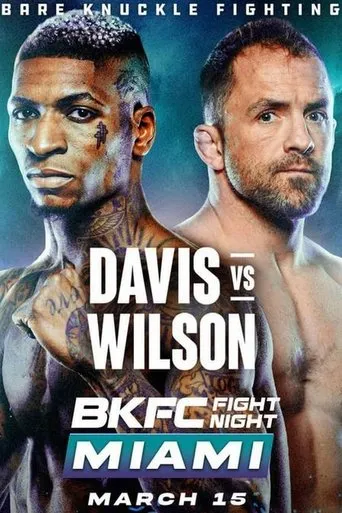 Póster de BKFC Fight Night Miami: Davis vs. Wilson