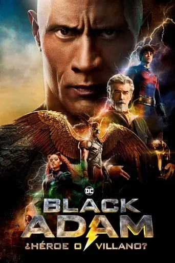 Póster de Black Adam: ¿Héroe o Villano?