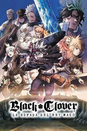 Póster de Black Clover: La espada del rey mago (2023) con Hikaru Midorikawa como Zora Ideale (voice)