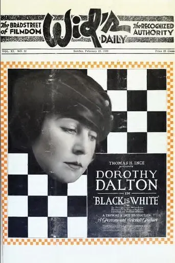 Póster de Black Is White