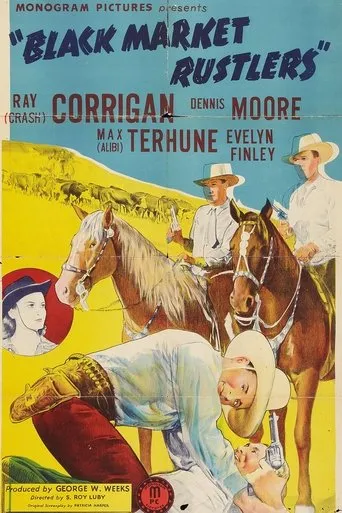 Póster de Black Market Rustlers